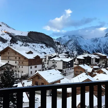 Rochail - Duplex Chaleureux En Centre Station Avec Vue Sur Les Pistes Mae-5311